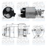 Interruptor solenoide, motor de arranque MEAT & DORIA 46101