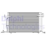 Condensator, airconditioning DELPHI TSP0225176