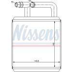 Intercambiador de calor, calefacción interior NISSENS 77618
