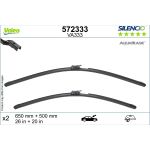 Limpiaparabrisas VALEO Silencio 572333, 650/500mm, Frente, 2 Pieza