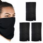 Nekwarmer OXFORD ALL BLACK COMFY Maat OS