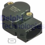 Sensor, Drosselklappenstellung DELPHI SS11000-12B1