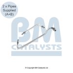 Drukslang van het roetfilter, achter BM CATALYSTS PP11607C