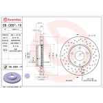 Bromsskiva BREMBO 09.C651.1X