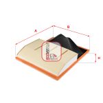 Filtro aria SOFIMA S 3629 A