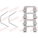 Set di accessori, pastiglia del freno a disco QUICK BRAKE 109-1789