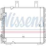 Condensor, airconditioning NISSENS 94172