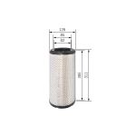 Luftfilter BOSCH FILTRY F 026 400 318