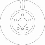 Jarrulevy TRW DF6845S