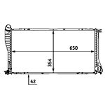 Motorkylare MAHLE CR 288 000S