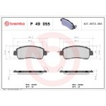 Remblokset BREMBO P 49 055, voor