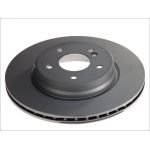 Disco de freno ATE 24.0122-0228.1 hinten, ventilado , altamente carbonizado, 1 Pieza
