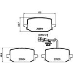 Bremsbelagsatz TEXTAR 2658902