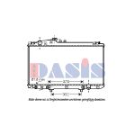 Radiateur moteur AKS DASIS 210127N