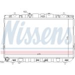 Radiador, refrigeración del motor NISSENS 67469