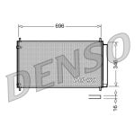 Condensator, airconditioning DENSO DCN50022