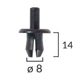 Clip ROMIX B25678, 10 Stück