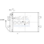 Condensator, airconditioning MEAT & DORIA 991232