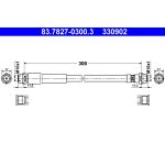Bromsslang ATE 83.7827-0300.3