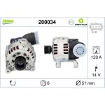 Drehstromlichtmaschine VALEO 200034