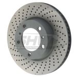Disco de freno SHW PFL39811 frente, ventilado, altamente carbonizado, 1 pieza
