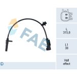 Sensor do ABS traseiro, direito FAE 78776