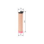 Ilmansuodatin BOSCH FILTRY F 026 400 241