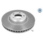 Remschijf MEYLE 383 521 0024/PD