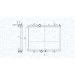 Motorkühler MAGNETI MARELLI 350213209600