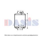 Radiateur moteur AKS DASIS 360027N