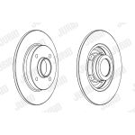Bremsscheibe JURID 562938JC-1