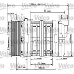 Klimakompressor VALEO 815815