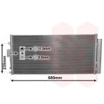 Condensator, airconditioning VAN WEZEL 17005386