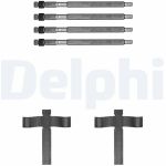 Kit d'accessoires, plaquette de frein à disque DELPHI LX0707