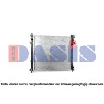 Radiateur moteur AKS DASIS 070170N