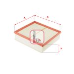 Luftfilter SOFIMA S 3595 A