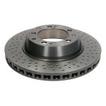 Remschijf BREMBO 09C88311 achter, geventileerd, sterk gecarboniseerd, 1 Stuk