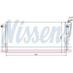 Condensatore, impianto di climatizzazione NISSENS 94992