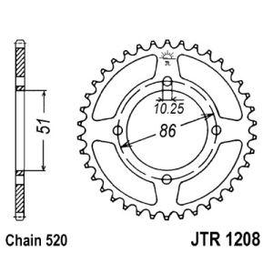 Pignone posteriore JTR 1208,44