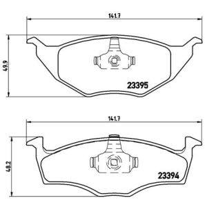 Levyjarrun jarrupalasarja BREMBO P 85 055