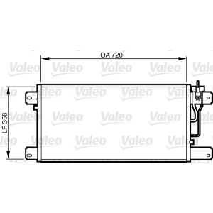 Condenseur (climatisation) VALEO 818988