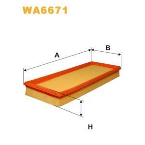 Ilmansuodatin WIX FILTERS WA6671WIX