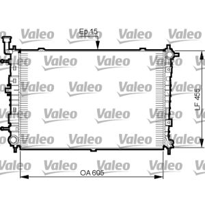 Arrefecedor do motor VALEO 735516