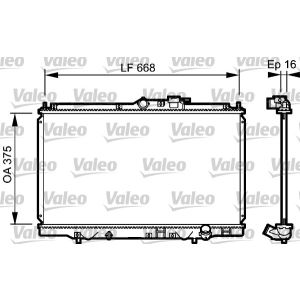Arrefecedor do motor VALEO 734114