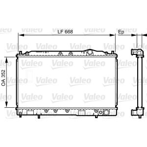 Arrefecedor do motor VALEO 731639