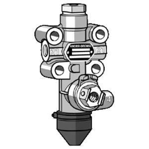 Klep, luchtvering KNORR SV 1318