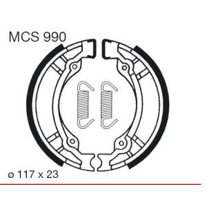 Juego de zapatas de frenos TRW MCS990