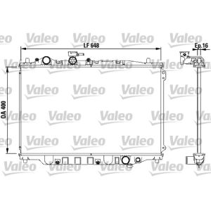 Arrefecedor do motor VALEO 730440
