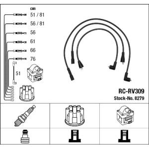 Bougiekabelset NGK 8279