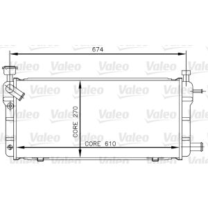 Motorkühler VALEO 730018